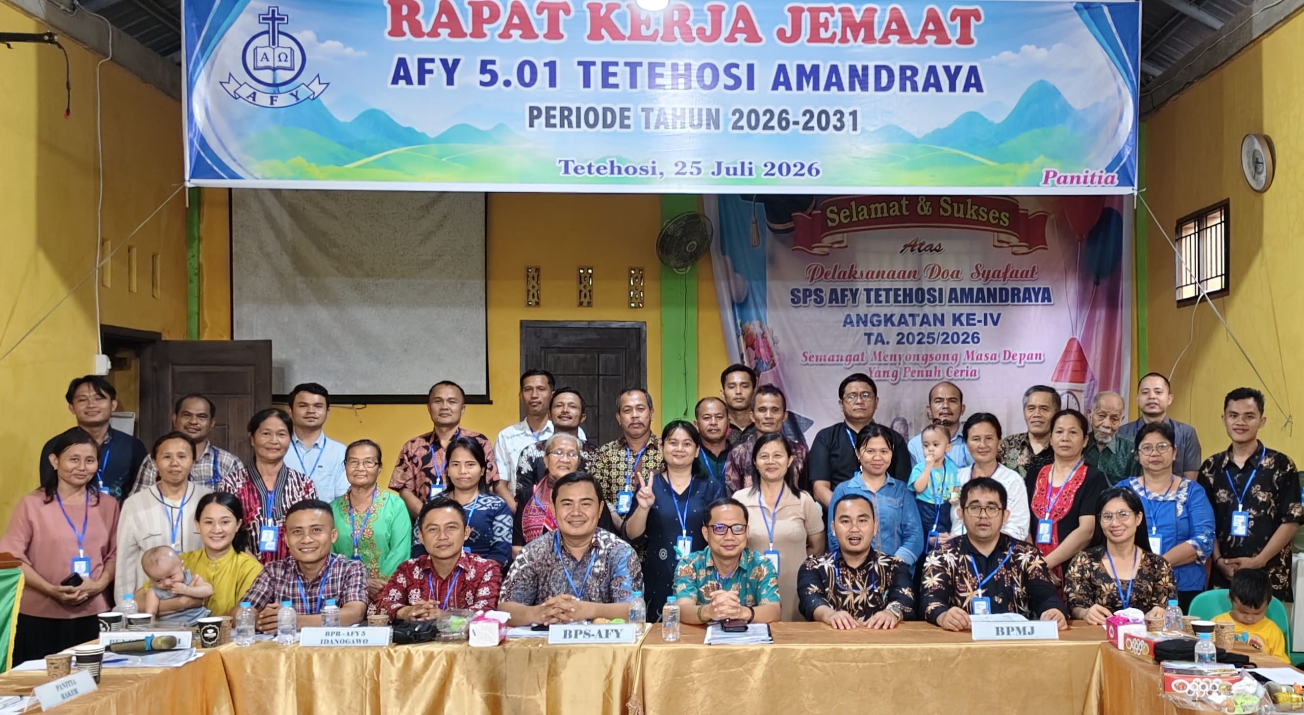 Sukses Gelar Rakerjem, AFY Jemaat 5.01 Tetehosi Amandraya Sahkan Laporan dan Tetapkan Kepengurusan Periode 2026–2031