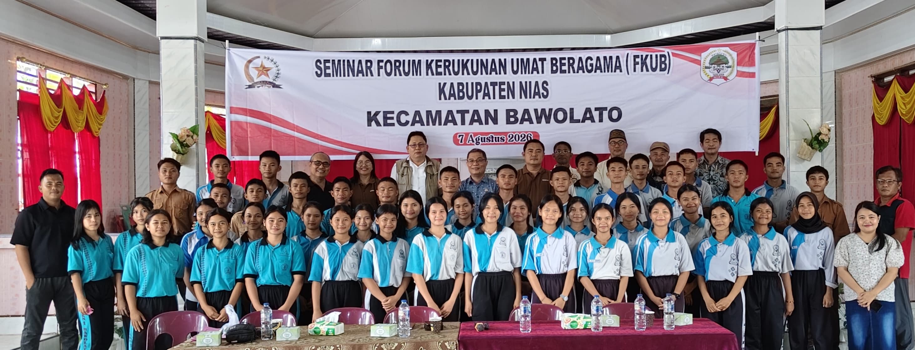 Tanamkan Nilai Toleransi Sejak Dini, FKUB Kabupaten Nias Gelar Seminar bagi Pelajar SMA/SMK di Kecamatan Bawolato 